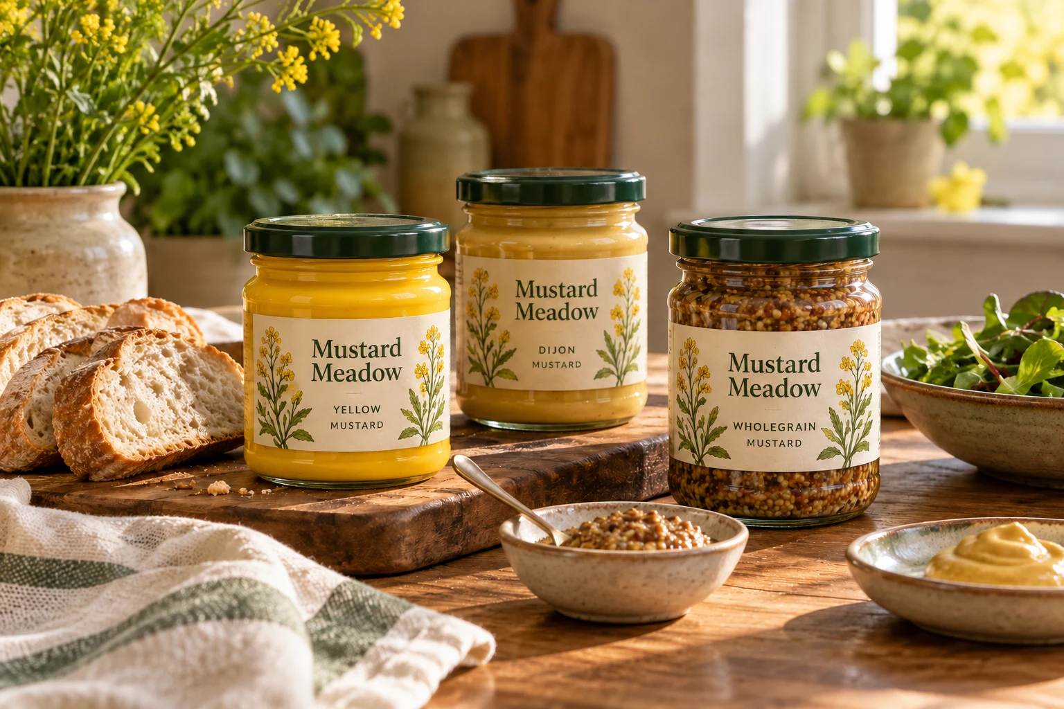 Prepared mustards collection