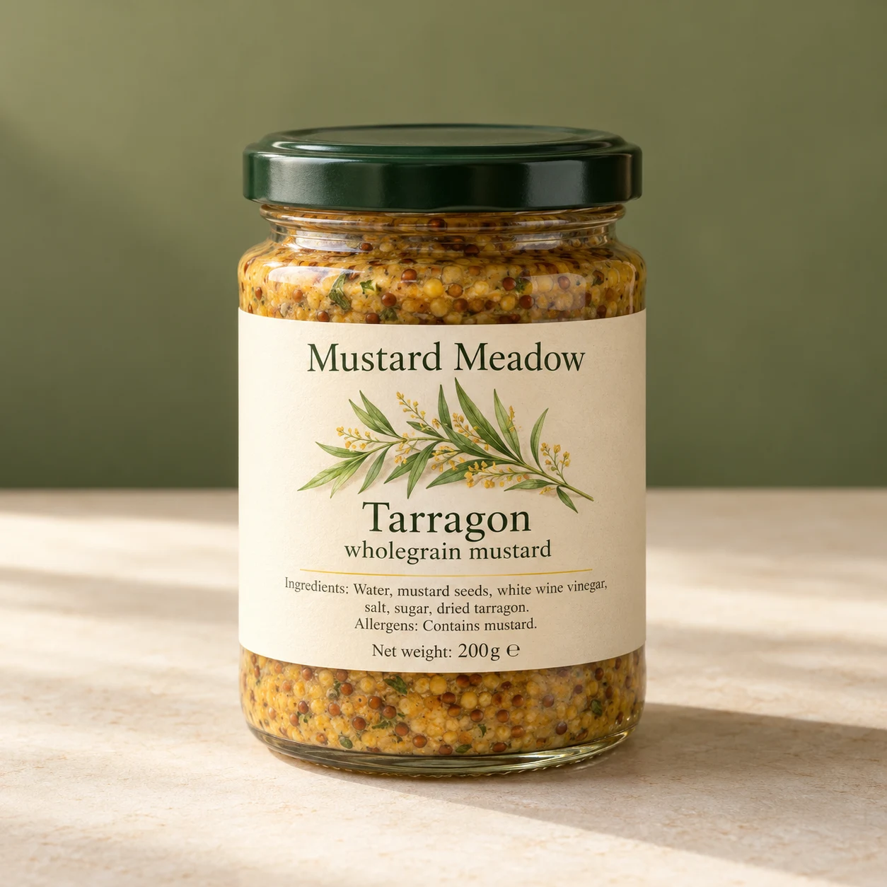 Tarragon wholegrain mustard