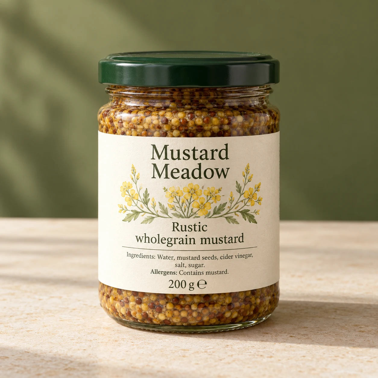 Rustic wholegrain mustard